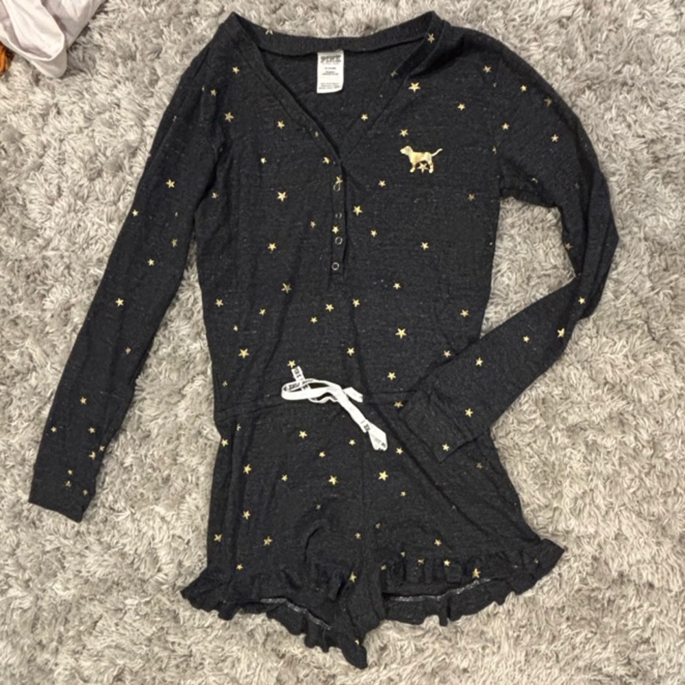 PINK Victorias Secret Thermal Romper